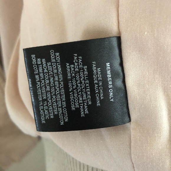 Members Only Leather Jacket - Picture 5 of 8